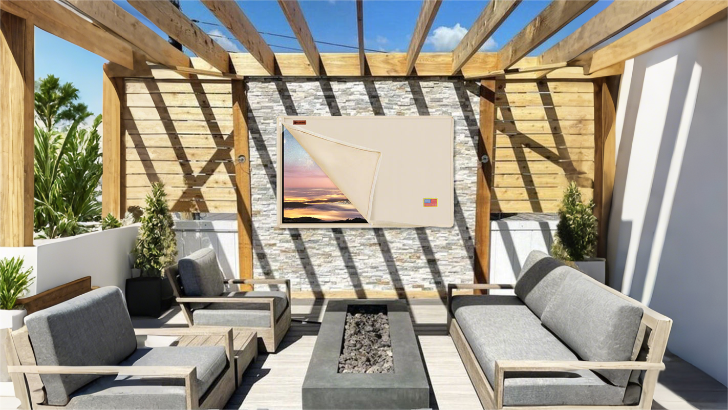 🎯 The Ultimate TV Cover for Ultra-Thin TVs: All-Season Protection with Style