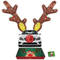 Sparkly Sequin Reindeer Antlers for Car — Christmas Reindeer Car Kit