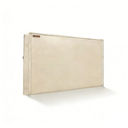 Outdoor TV Cover - Beige Weatherproof TV Screen Protector with Zipper & Remote Control Pocket