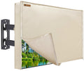 TV Cover for Amazon Fire TV - Weatherproof TV Screen Protector with Zipper & Remote Control Pocket
