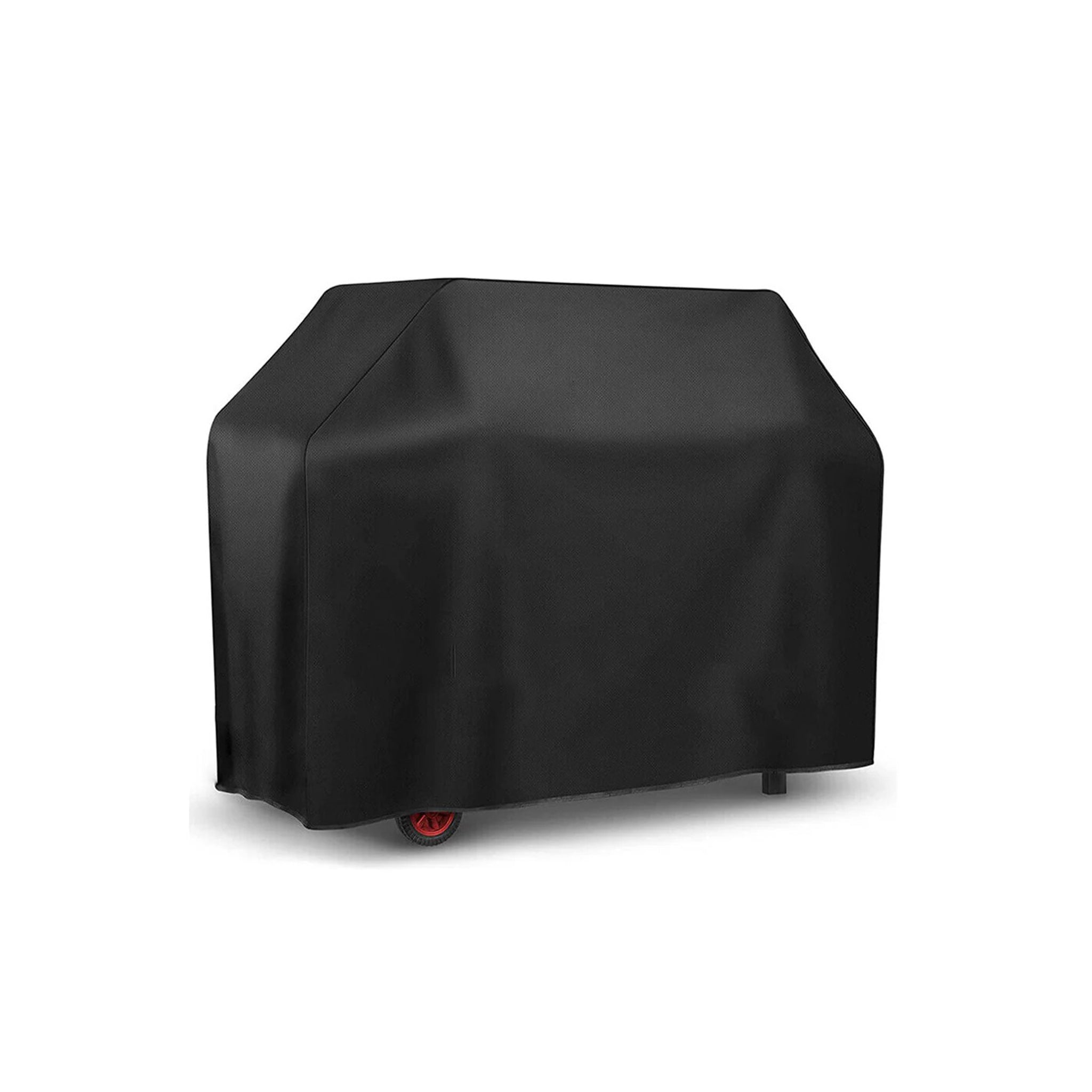 Grill Cover | BBQ Grill Cover | Waterproof | Weather Resistant | Rip-Proof | Anti-UV |  Fade Resistant | with Adjustable Velcro Strap | Gas Grill Cover for Weber | Char Broil | Nexgrill Grills | 57 inch (Black)