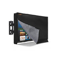 Outdoor TV Cover for Amazon Fire - LED Screen Protector with Non Scratch Soft Liner & Zipper