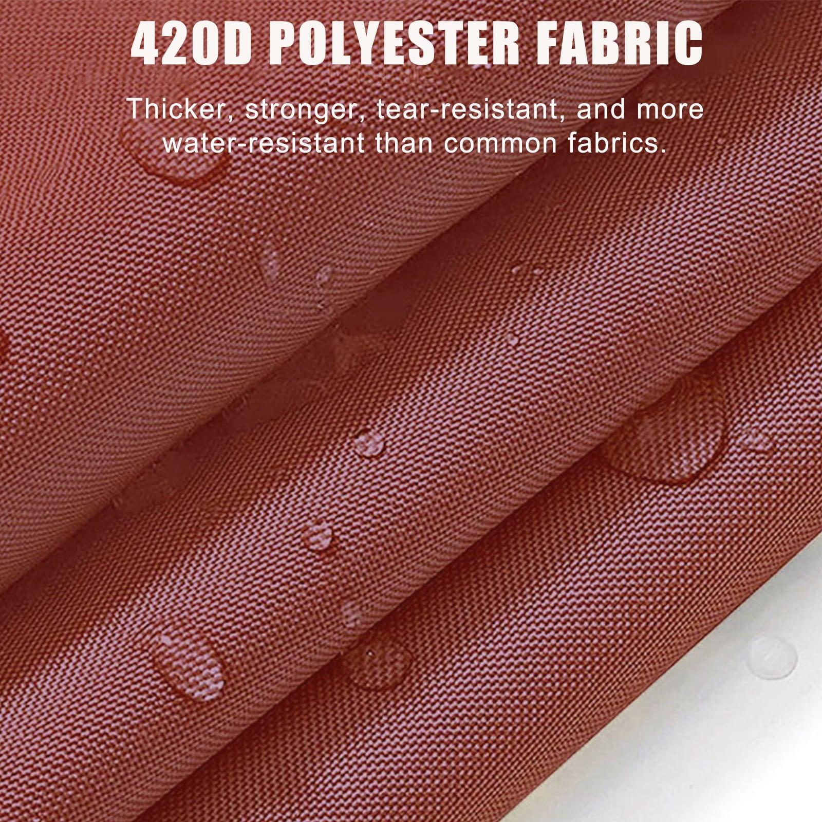 Waterproof Shade Sail, Polyester Sun Shade Sail  | 95% UV Block, Patio Sun Cover, Water Resistant Rain Shelter, Backyard Sunshade Awning Canopy for Outdoor Garden Yard Deck