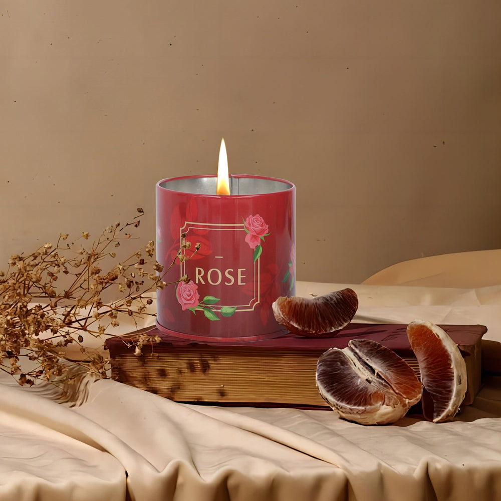 IC ICLOVER 4 Pack Scented Candles, Aromatherapy Candles for Home Scented, Natural Soy Wax Candle Set 7oz 50 Hour Long Lasting Candles, Jar Candles Gifts for Women Men Birthday Thanksgiving Christmas Valentine