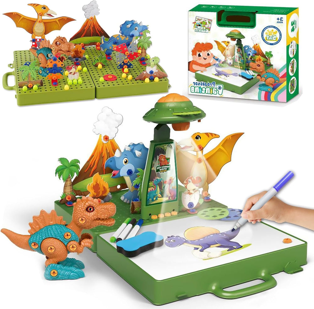 IC ICLOVER Drawing Projector for Kids, Art Sketcher Projector with 48 Patterns & Graffiti Boards & Pen, Drawing and Tracing Smart Projector Toys, Children Learn to Sketch and Draw, Birthdays Christmas Boys Girls Gifts