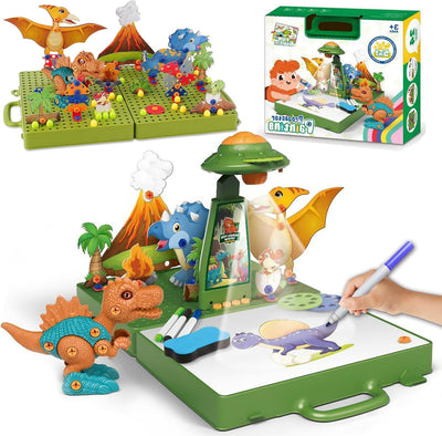 IC ICLOVER Drawing Projector for Kids, Art Sketcher Projector with 48 Patterns & Graffiti Boards & Pen, Drawing and Tracing Smart Projector Toys, Children Learn to Sketch and Draw, Birthdays Christmas Boys Girls Gifts