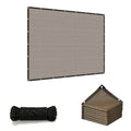 Shade Cloth for Garden - 90% UV Resistant, Breathable Mesh Tarps | UV Resistant Sun Shade Net, with Reinforced Gromments, Outdoor Sunshades for Patio, Greenhouse, Chicken Coop, Pergola, Canopy