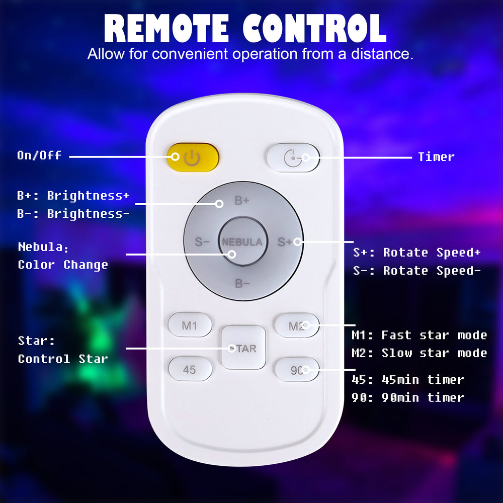 Astronaut Galaxy Projector Star Light, IC ICLOVER Space Buddy Projector Night Light, 360°Nebula Spacemen Projector with Remote Control, Space Lamp Gifts for Kids Bedroom Gaming Room Decor(Lunar Rover)