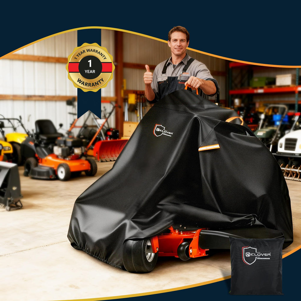IC ICLOVER Zero Turn Mower Cover, Universal Fit Decks Up to 60