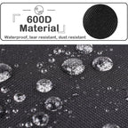 48" Grill Cover for Weber Spirit and Spirit II 200 Series Outdoor Gas Grills, Super Waterproof BBQ Cover, Tear &Fade Resistant Grill Cover for Weber with Adjustable Straps