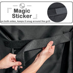 48" Grill Cover for Weber Spirit and Spirit II 200 Series Outdoor Gas Grills, Super Waterproof BBQ Cover, Tear &Fade Resistant Grill Cover for Weber with Adjustable Straps