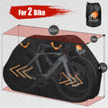 IC ICLOVER Bike Cover for Transport on Rack, Bicycle Covers for 1, 2, 3 Bikes on Rear Bike Rack, 600D Outdoor Storage Bike Travel Cover on Car Bike Rack, Full Zipper Protection Waterproof Bike Rack Covers