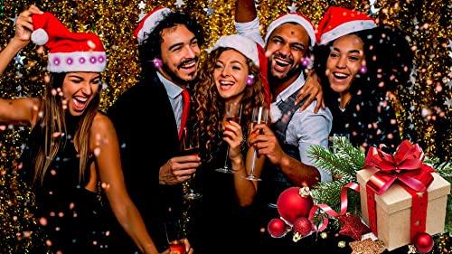 Purple LED Earrings, Cool Shiny Glowing LED Lighting Up Stylish Earring Studs Crown Shap, Christmas Thanksgiving Halloween Wedding Rave Dance Party Decoration, Gift for Women Men Boy Girl